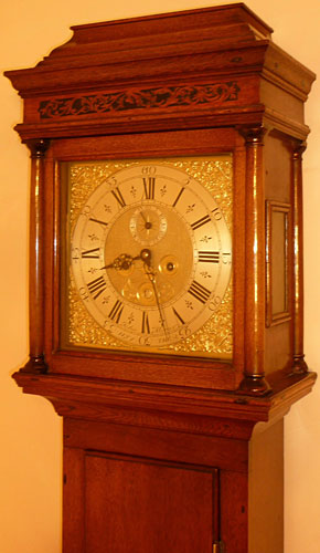Hood of the Mercer clock