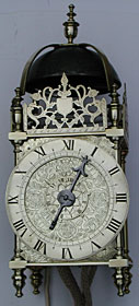 very rare pre-Civil War lantern clock of the 1630s-40s possibly from the workshop of Ahasuerus Fromanteel 1