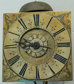 very early hook-and-spike alarm clock, late seventeenth century