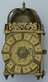 rare miniature timepiece alarm by Jonathan Lowndes of  London