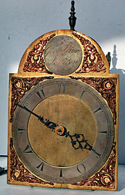 Lantern clock made for the Turkish Market about 1770 by George Prior of London