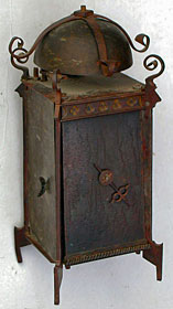 Swedish iron chamber clock c.1600