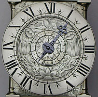 dial of the Benjamin Hill clock