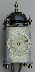 early anonymous English lantern clock c.1600-c.1610