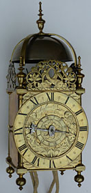 lantern clock by Andrew Prime of London