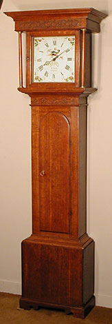 Late eighteenth-century thirty-hour longcase clock by Will Snow of Padside